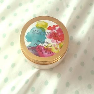 Taylor Swift body butter. All product has shifted.